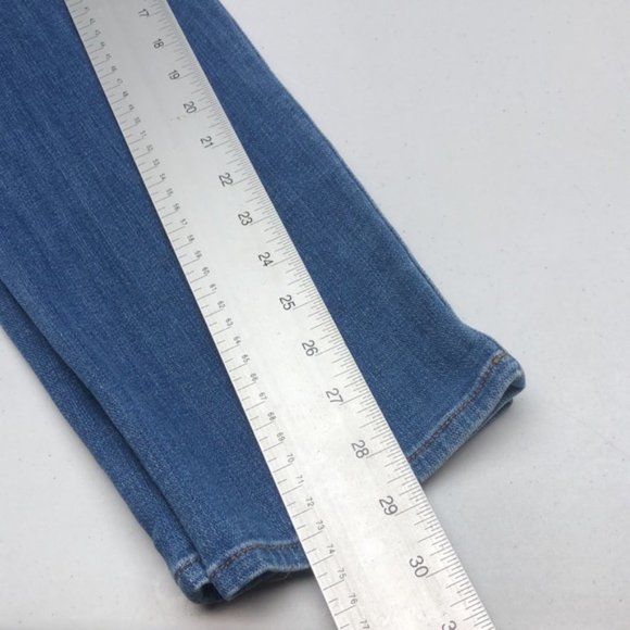 BUTTONFLY 7 for ALL MANKIND JOSEFINA SKINNY BOYFRIEND JEANS 26x32 🇺🇸 - Picture 10 of 11